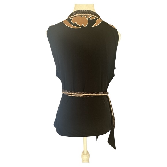 White House Black Market Matte Jersey Reversible Tank Size Large - Picture 6 of 14